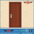 JK-P9013 JieKai pvc película envuelta puerta / MDF interior Puerta de PVC de PVC / Perfil de PVC para Windows y puertas